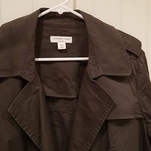 Coldwater Creek Olive Green Jacket Size 16W